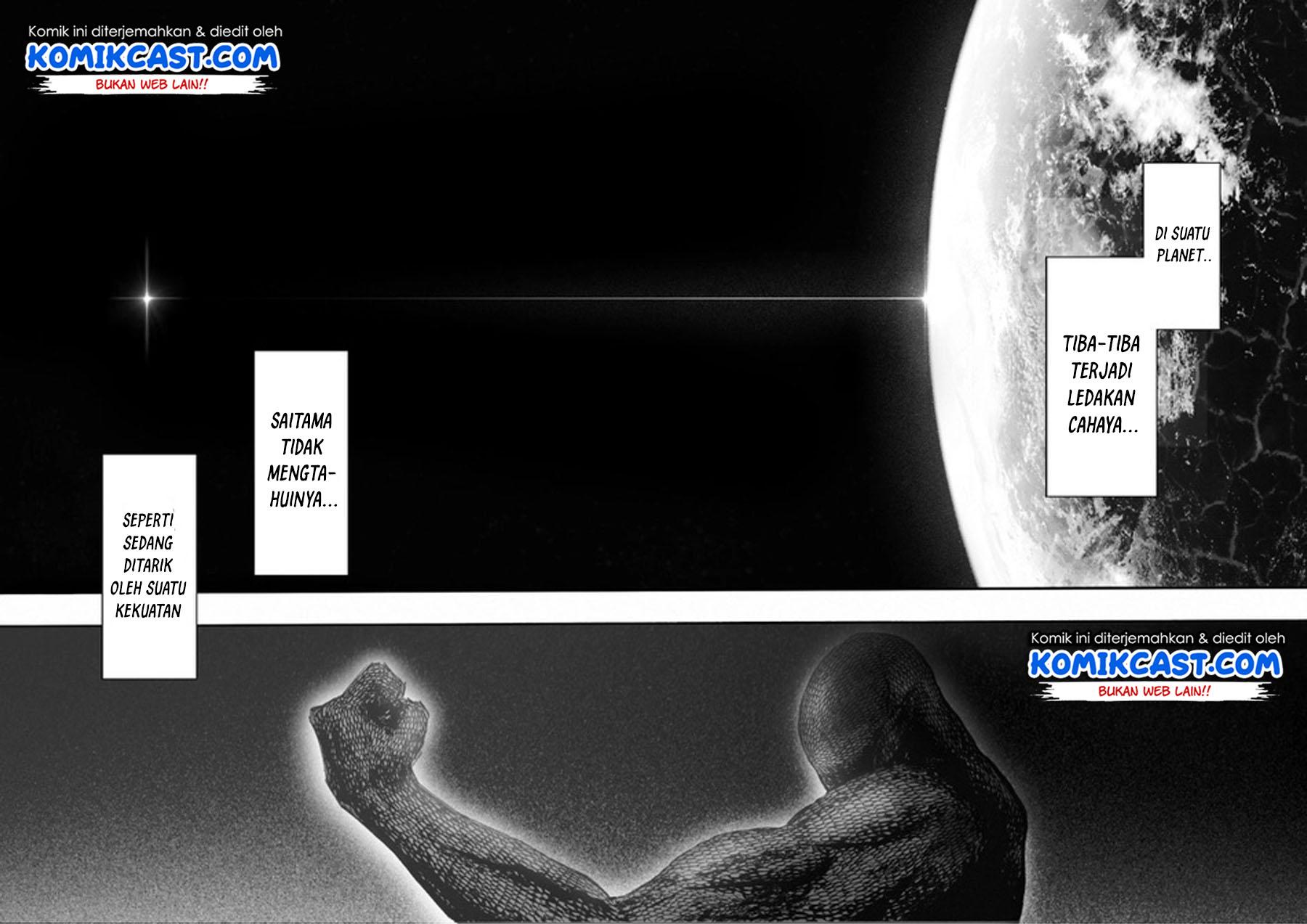 Onepunchman Saitama vs God Chapter 04.2 Bahasa Indonesia